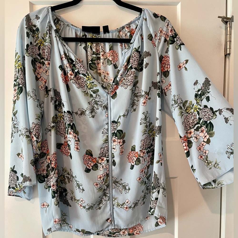 NY&C Floral Blouse size Medium